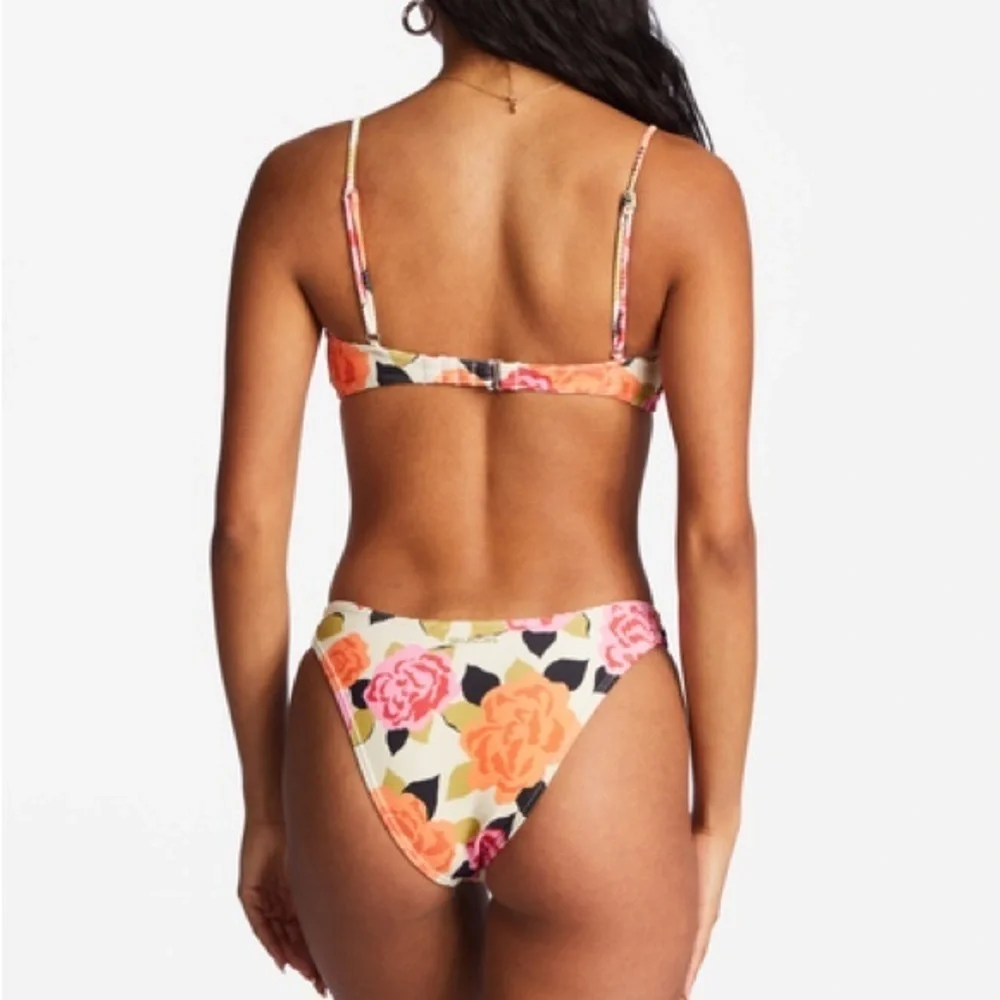 ☀️BILLABONG☀️ Magic Gardens Skinny Mini Crop MAGIC GARDEN HIKE BIKINI SET